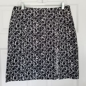 Grace Danelewis Black and White Skirt. Size 12